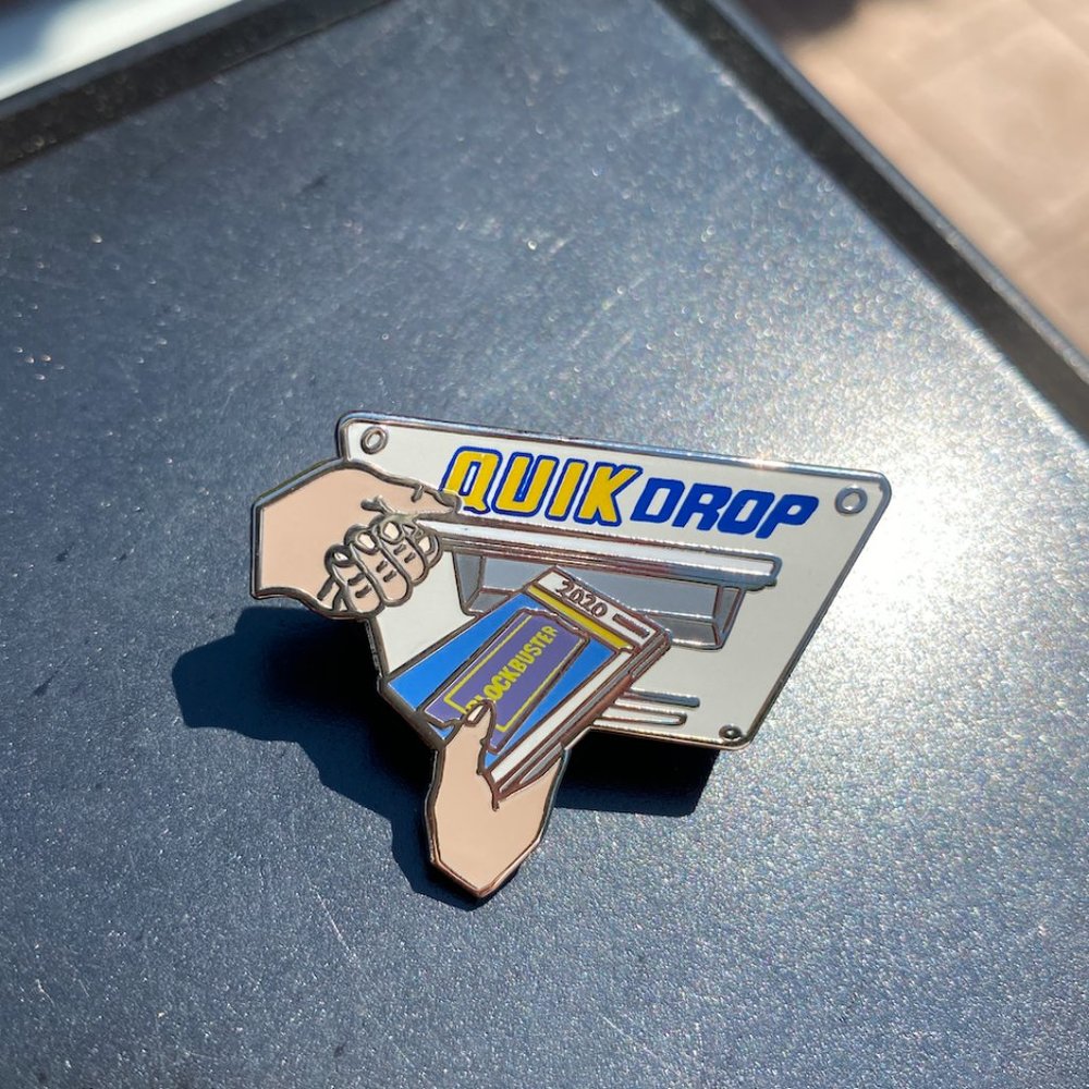 Quik Drop 2020 Enamel Pin